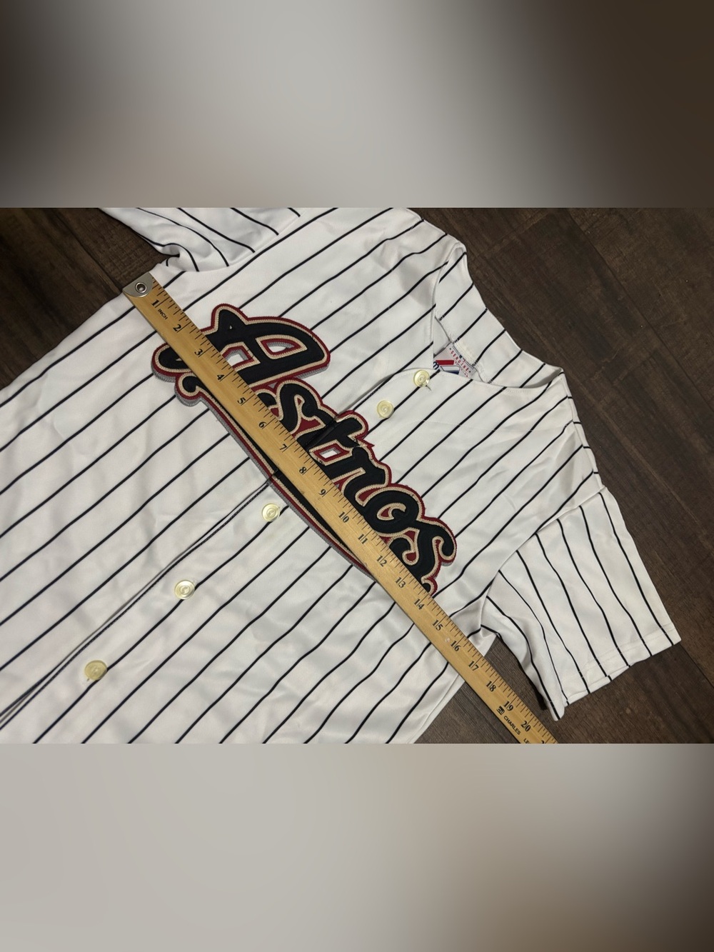 Houston Astros Majestic Baseball Jersey Lance Berkman #17 Youth Medium - Picture 6 of 7